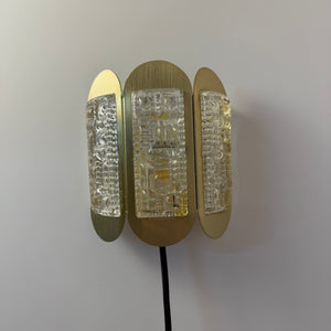 Wandlampe gold Glas von Vitrika