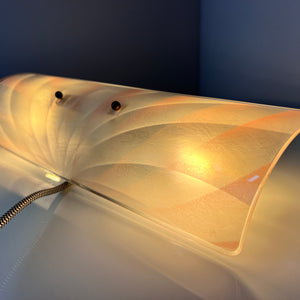 Wandlampe rosa Kunststoff