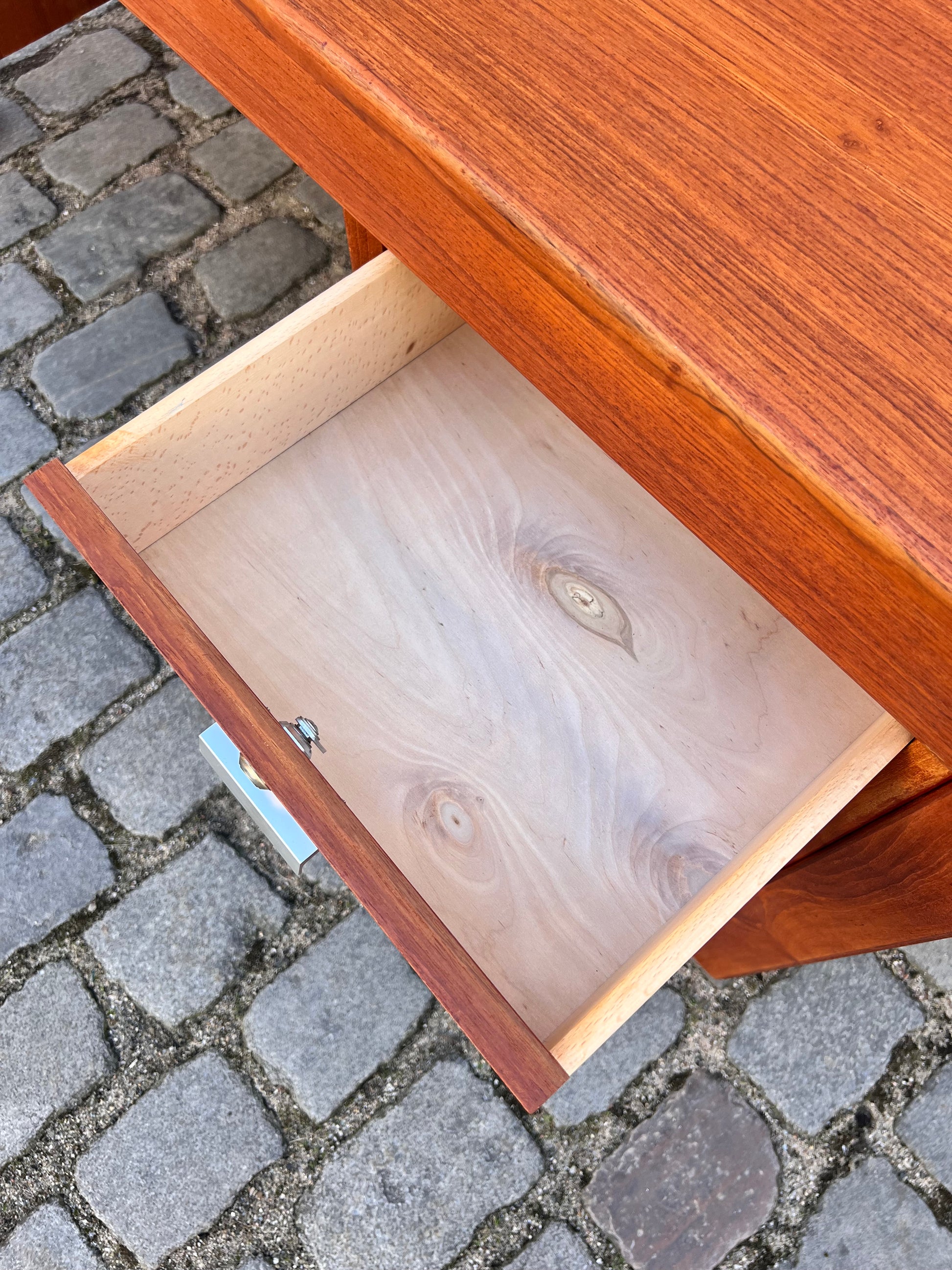 Doppel-Schreibtisch Teak von Erik Brouer für Brouer Møbelfabrik