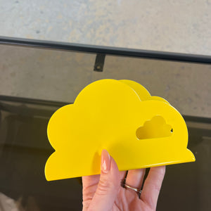 Serviettenhalter RYMLIG gelb von Vintage IKEA