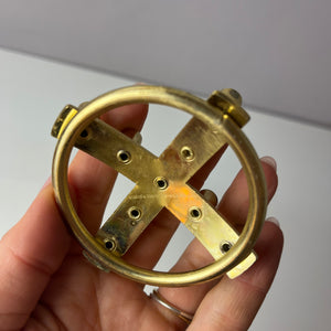 Kerzenständer Messing von Scandia Design Hellerup