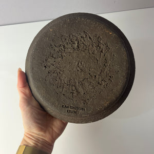 Schale orange Keramik von Ulrik Lundbergh, Ebeltoft