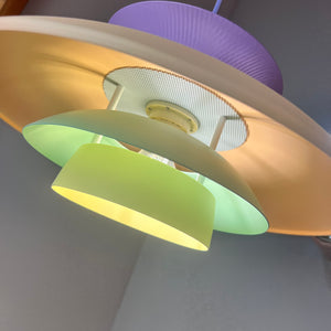Lamellenlampe neu lackiert Dänemark