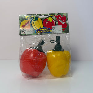 Paprika Flaschen für Ketchup & Senf