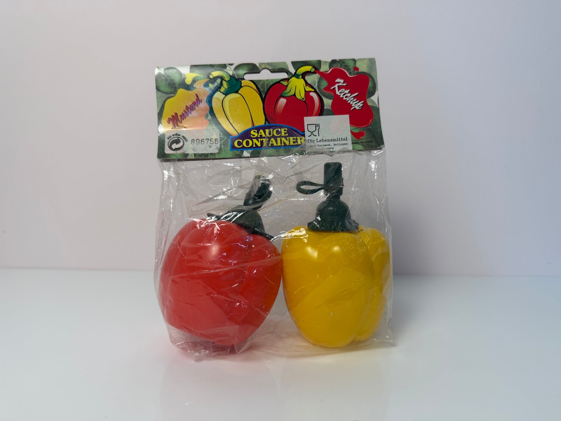 Paprika Flaschen für Ketchup & Senf