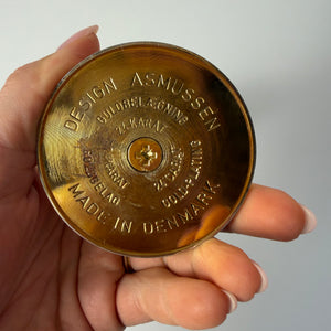 Kerzenständer 24 Karat vergoldet von Hugo Asmussen für Asmussen Design