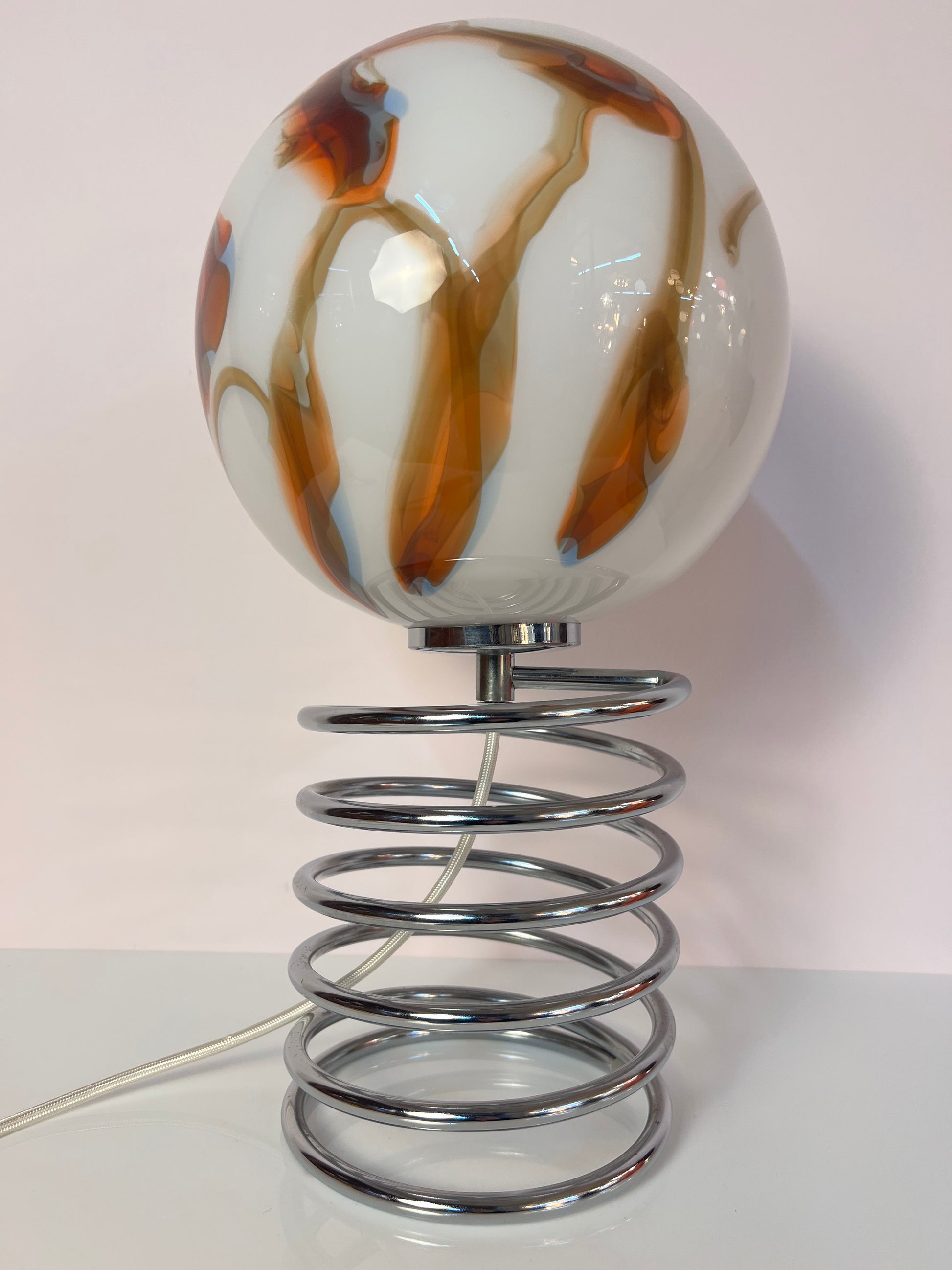 Tischlampe Spirale von Ingo Maurer für Honsel