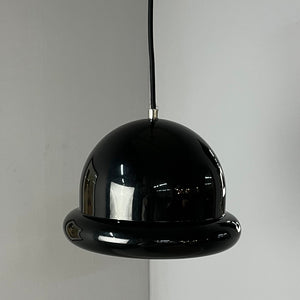 Hängelampe Bowlerhat schwarz