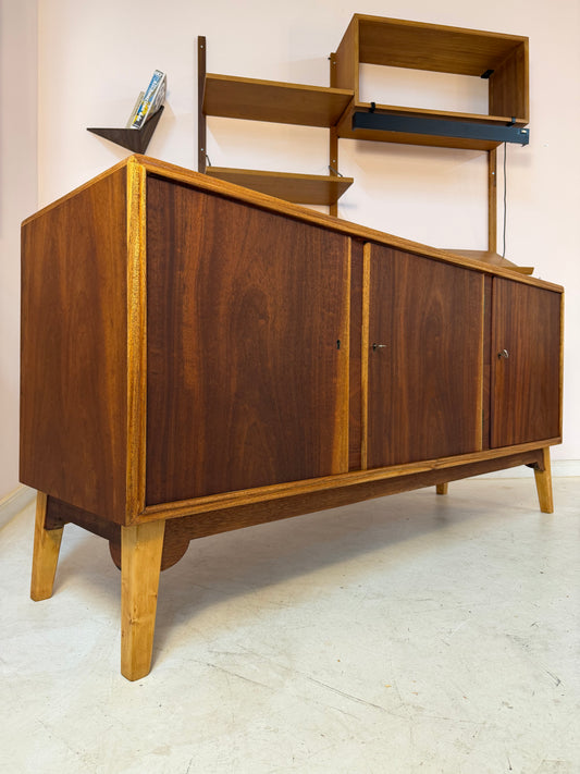 Sideboard Teak & Ulme aus Dänemark
