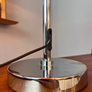 Tischlampe flieder pastell neu lackiert aus Dänemark