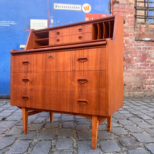 Sekretär Teak aus Dänemark