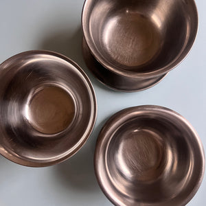 Set: 3x Eisbecher Stainless Steel 18/8 aus Dänemark