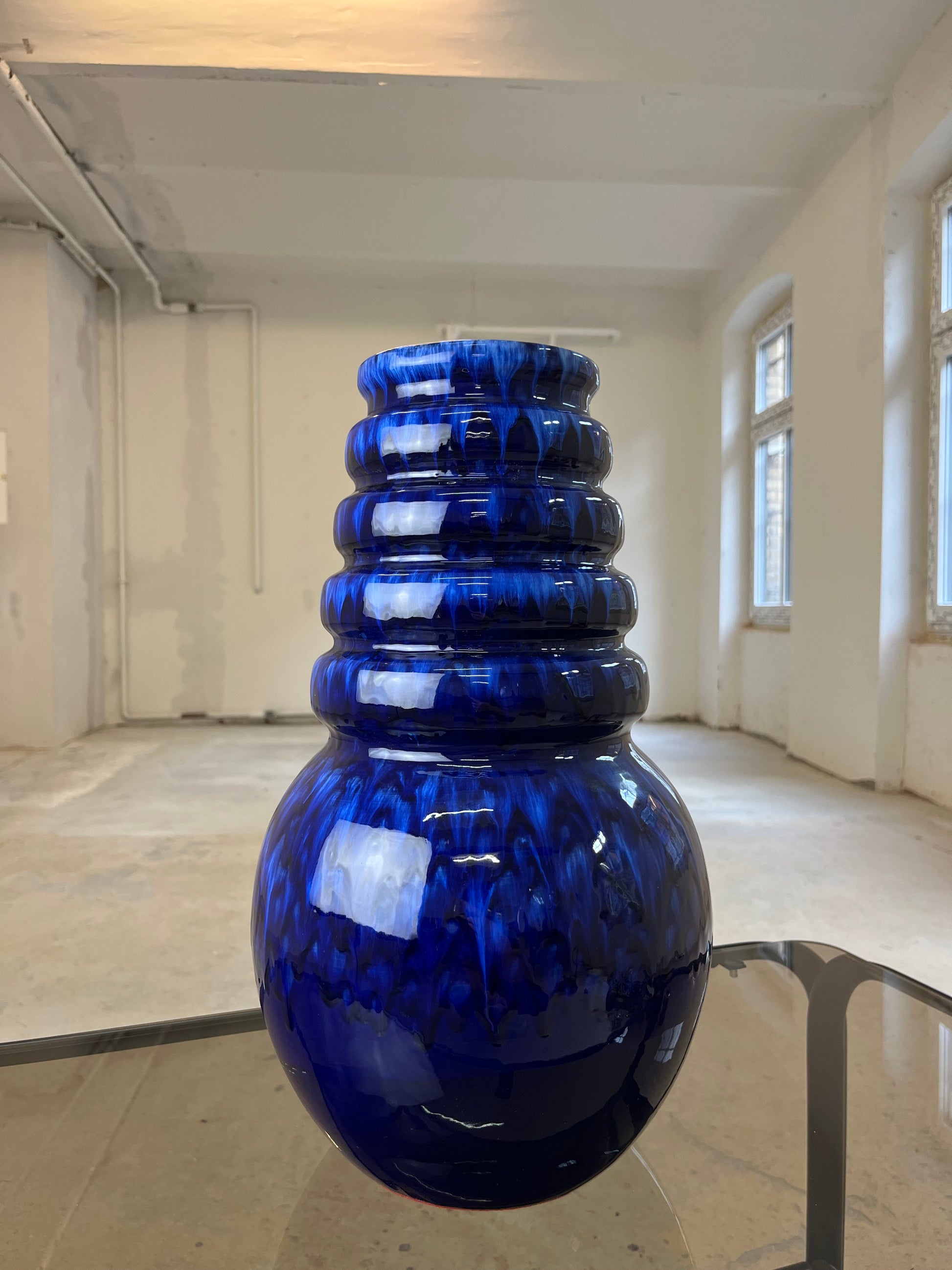Vase 269-40 blau verlaufend von Scheurich