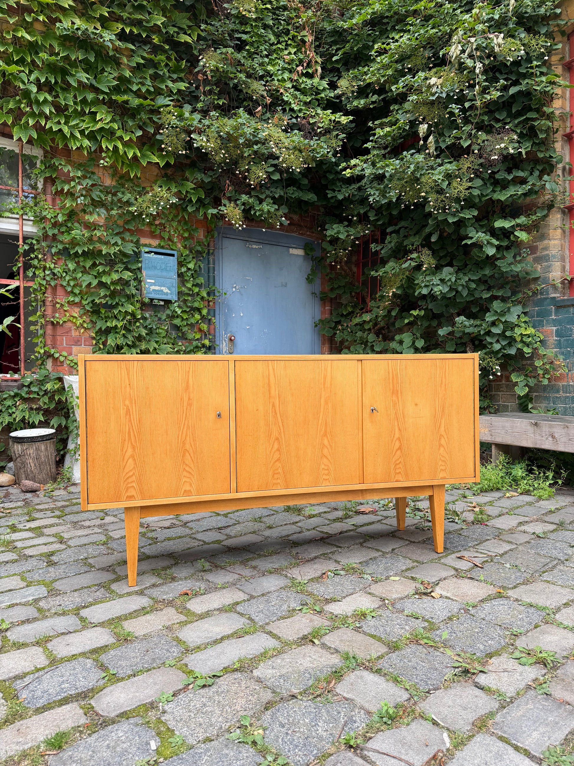 Sideboard Typ 602 Esche von Franz Ehrlich für Hellerau