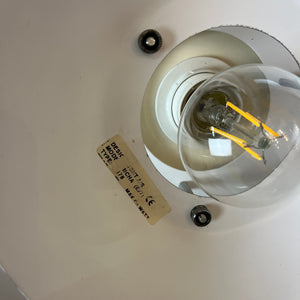 Lamellenlampe weiß silber von Design Light