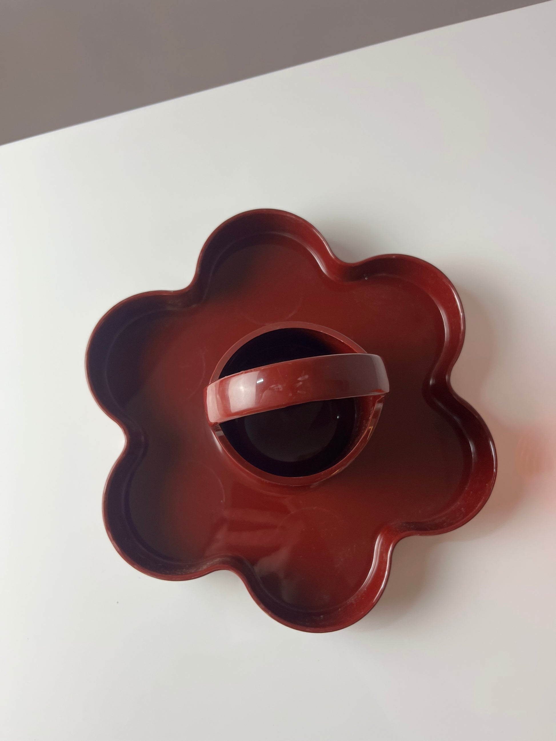 Snack Tablett Menage Aperitivo rot orange von EMSA