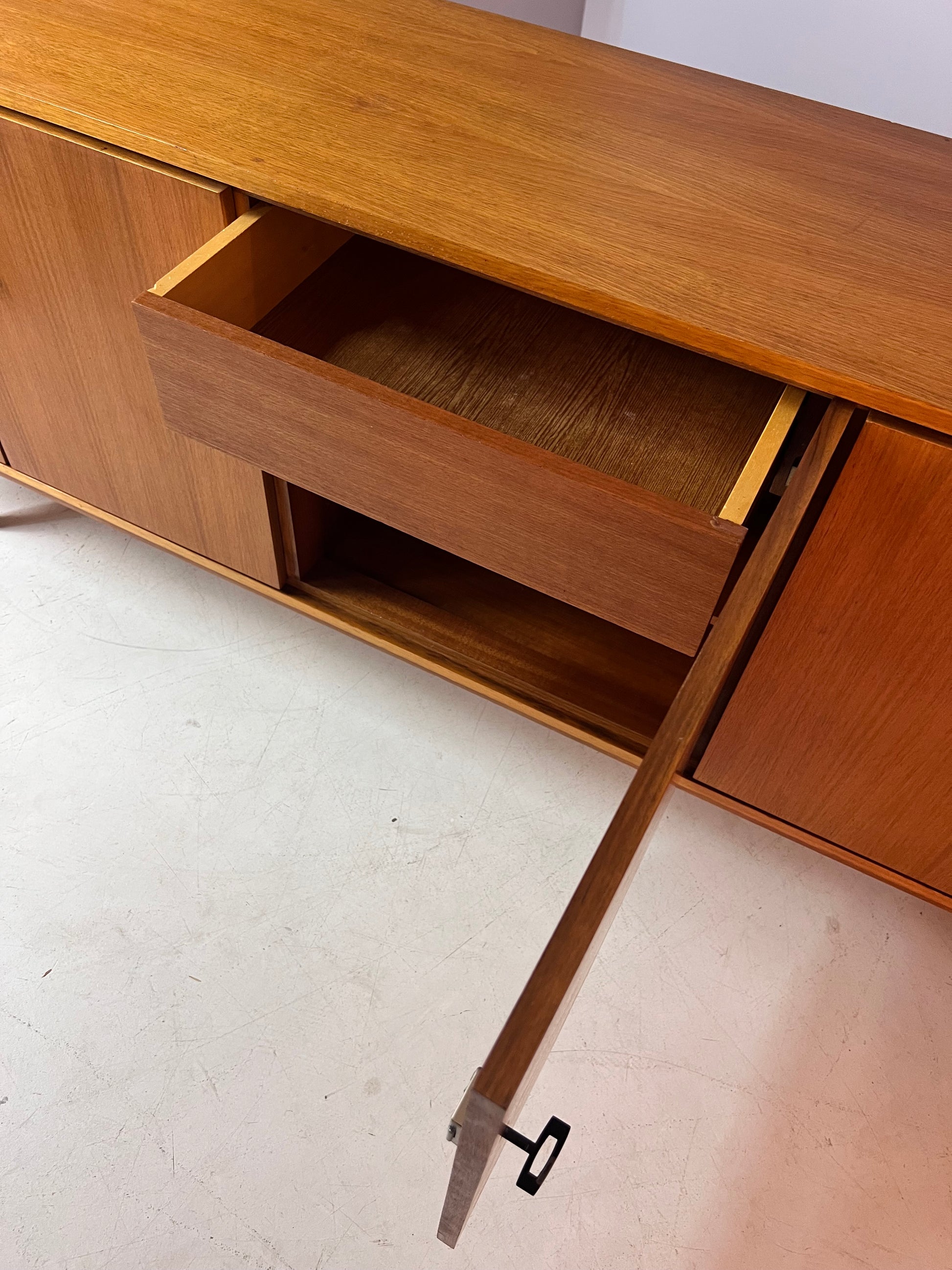 XL Sideboard Nussbaum 60er