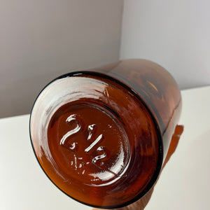 Apothekerglas braun ohne Deckel