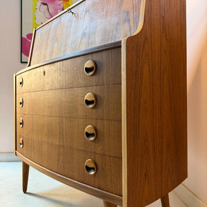 Sekretär Teak aus Dänemark
