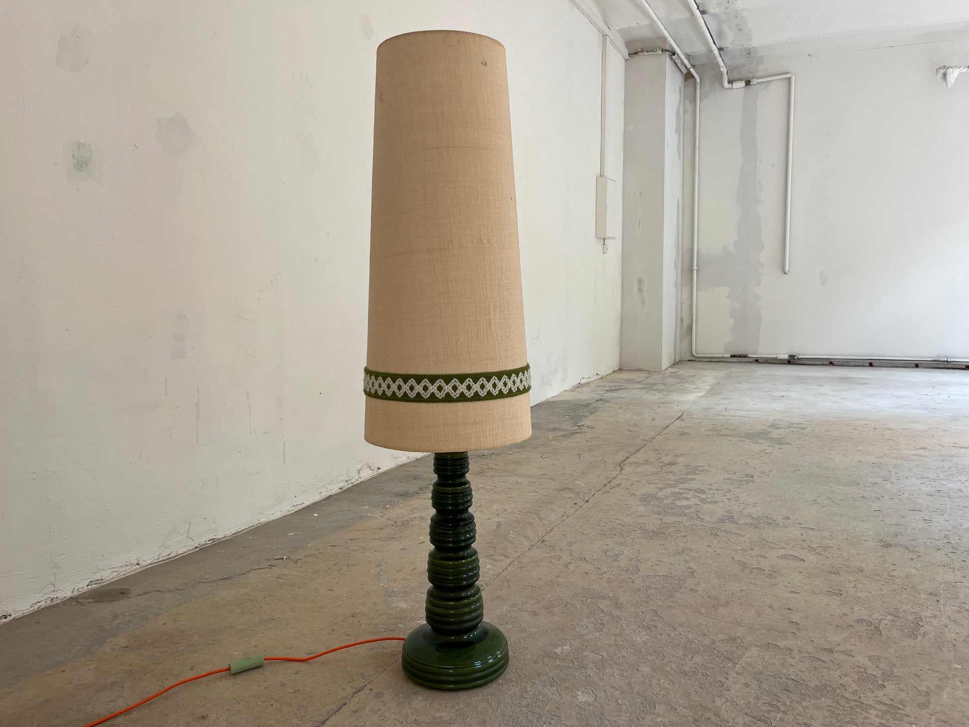 Stehlampe No 476 50 grün Keramik von Aro Leuchten