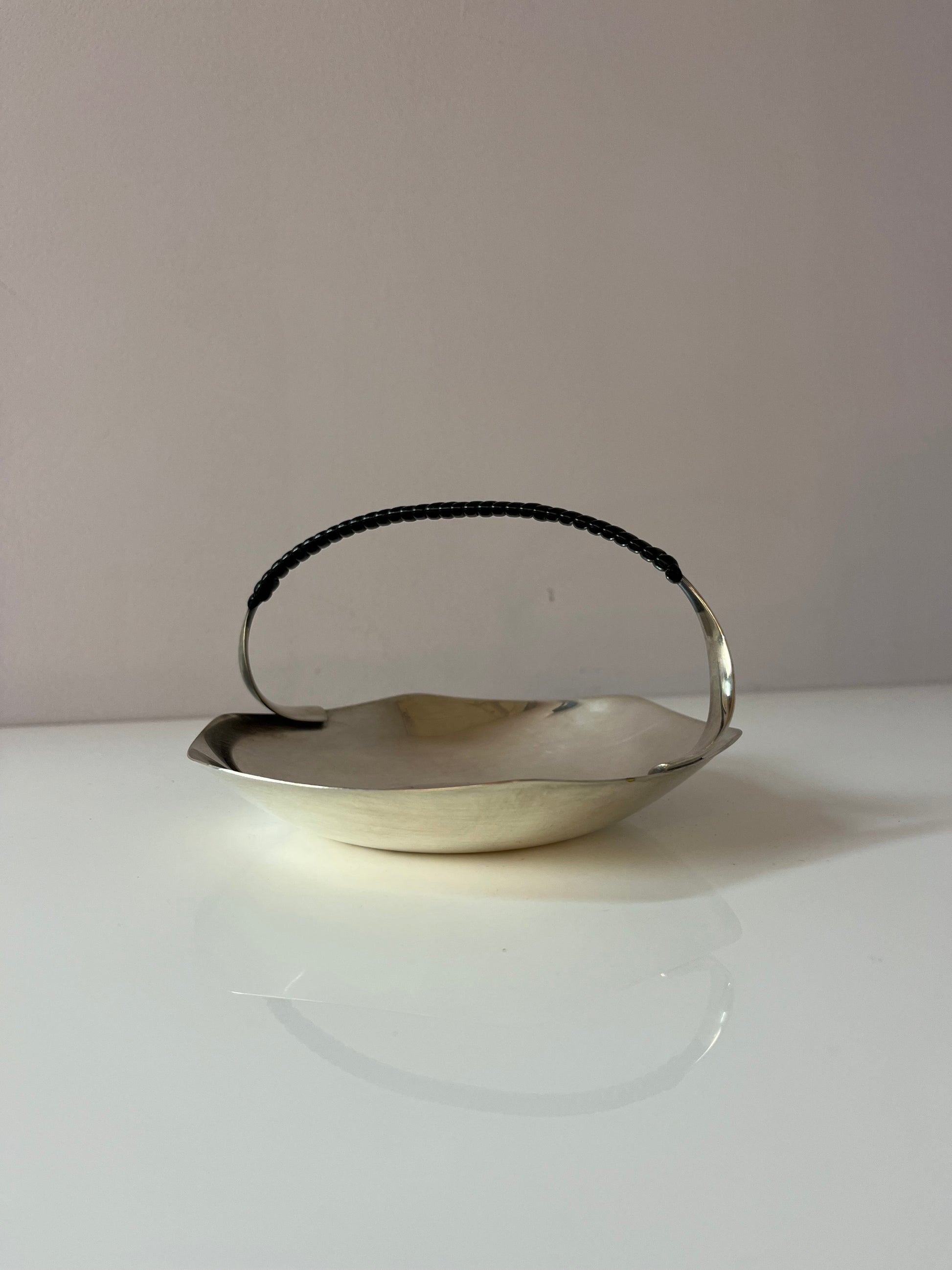 Körbchen Schale versilbert