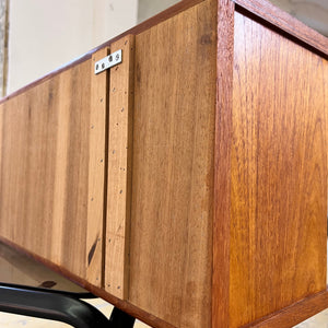 Schmales Regal Modul Teak