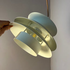 Lamellenlampe Modell 744 weiß von Top Lamper
