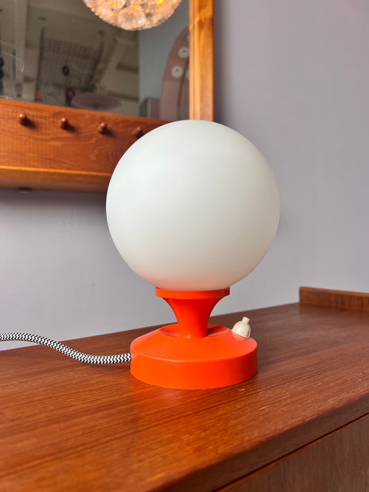 Tischlampe Opalkugel