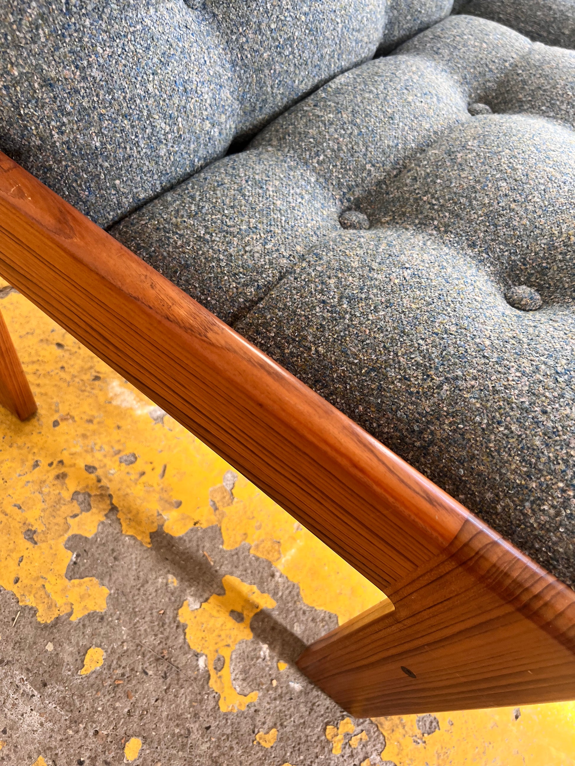 Sofa grau von Yngve Ekström für Swedese