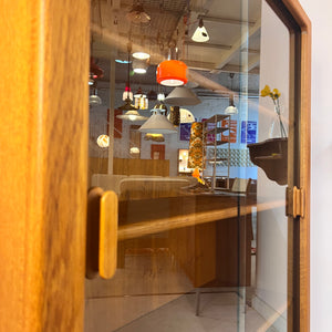 Vitrinenschrank Teak von Silkeborg Møbelfabrik