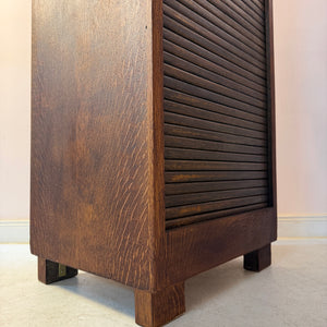 Rollladenschrank mit Messinggriff & Schloss von Soennecken