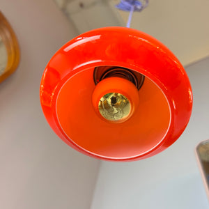 Hängelampe orange von Holmegaard