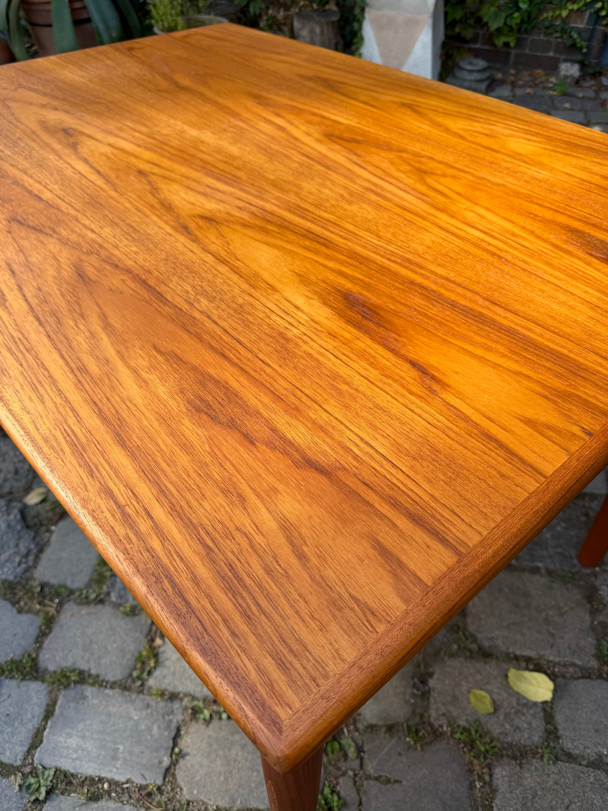 Ausziehbarer Esstisch Teak von Grete Jalk für Glostrup