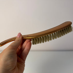 Handfeger mit Griff Kupferoptik