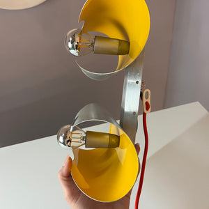 Wandlampe gelb silber von Massive