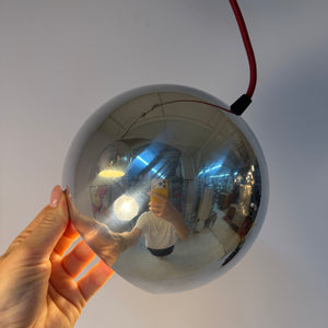 Kugellampe Topan Chrom von Verner Panton