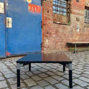 Couchtisch 712/T schwarz Zink von Hans Peter Piehl für Wilkhahn