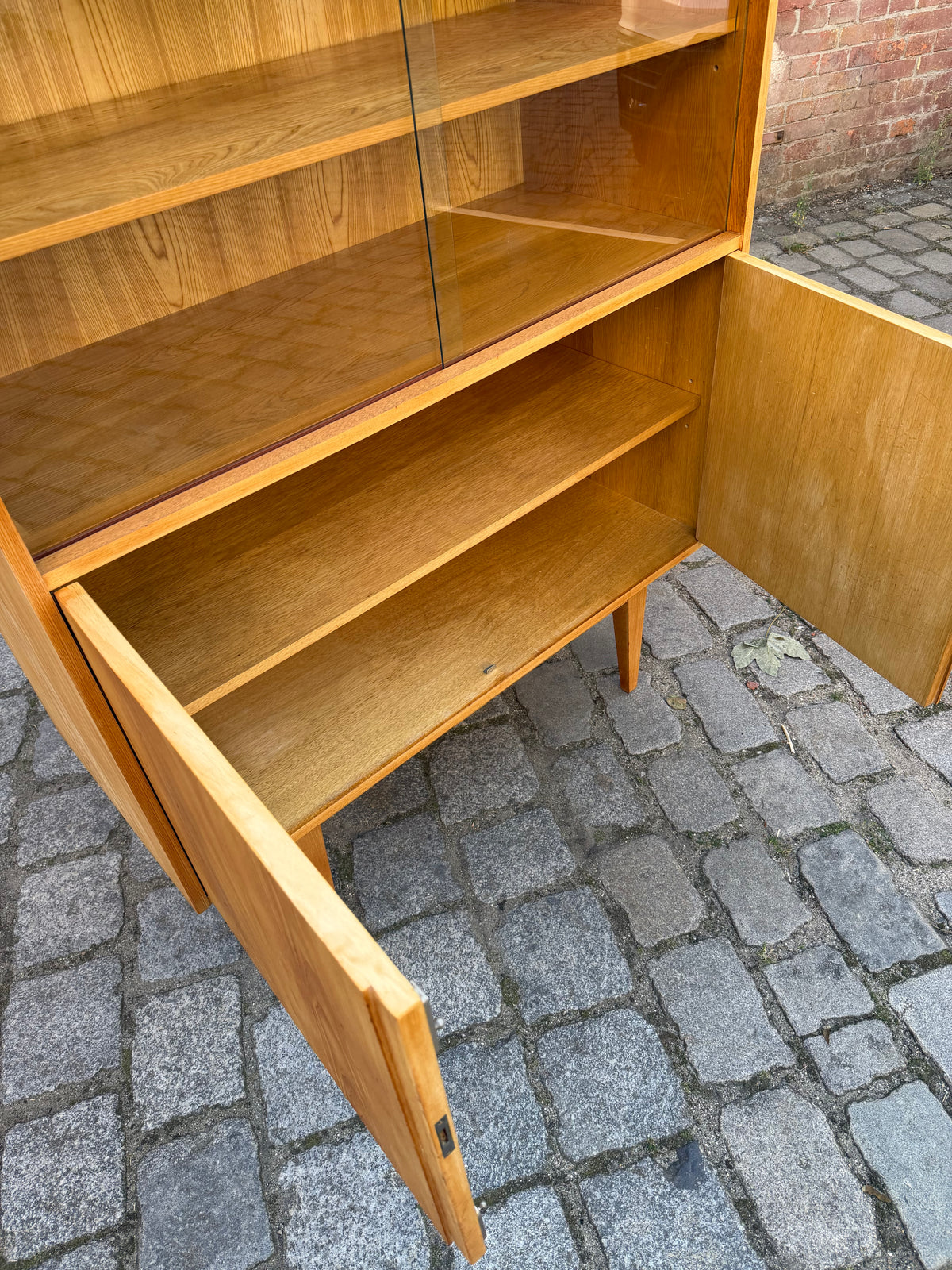 Bücherschrank 602/D Esche von Franz Ehrlich für Hellerau
