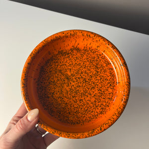 Schale orange Keramik