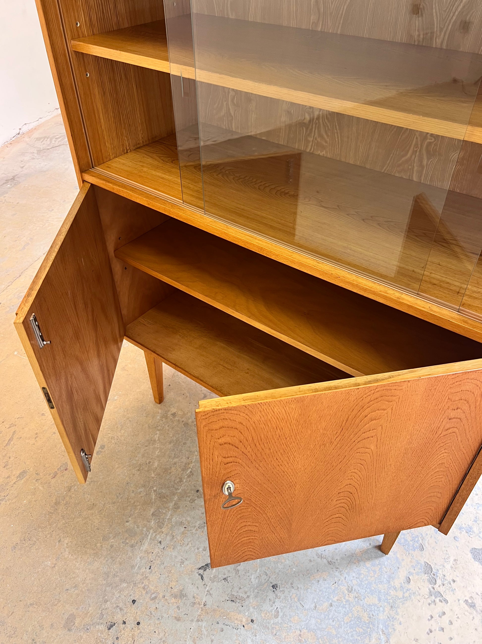 Bücherschrank 602/D Esche von Franz Ehrlich für Hellerau