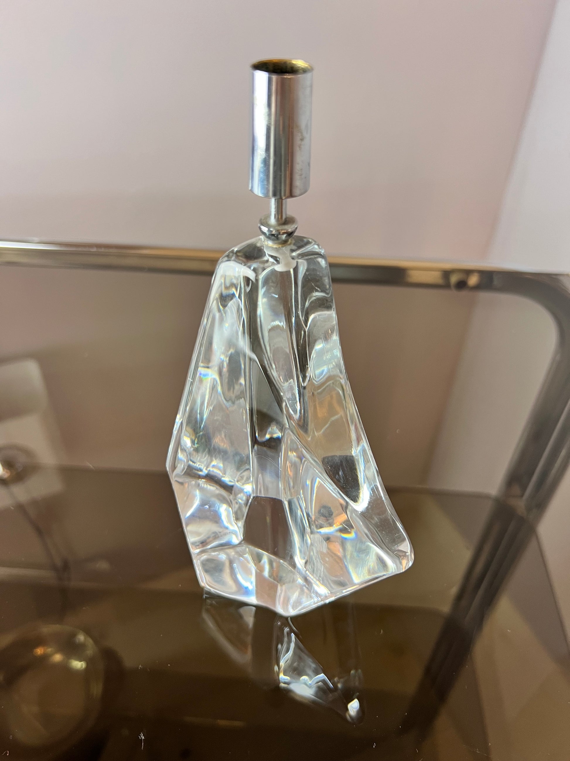 Kerzenständer Iceberg Glas von Daum Nancy