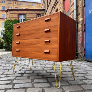 Kommode Teak von Børge Mogensen für Søborg Möbelfabrik