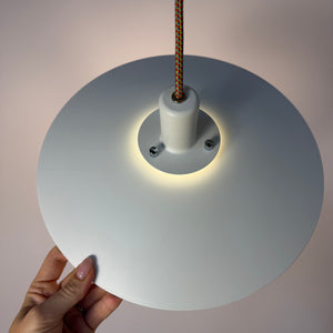 Lamellenlampe weiß aus Dänemark
