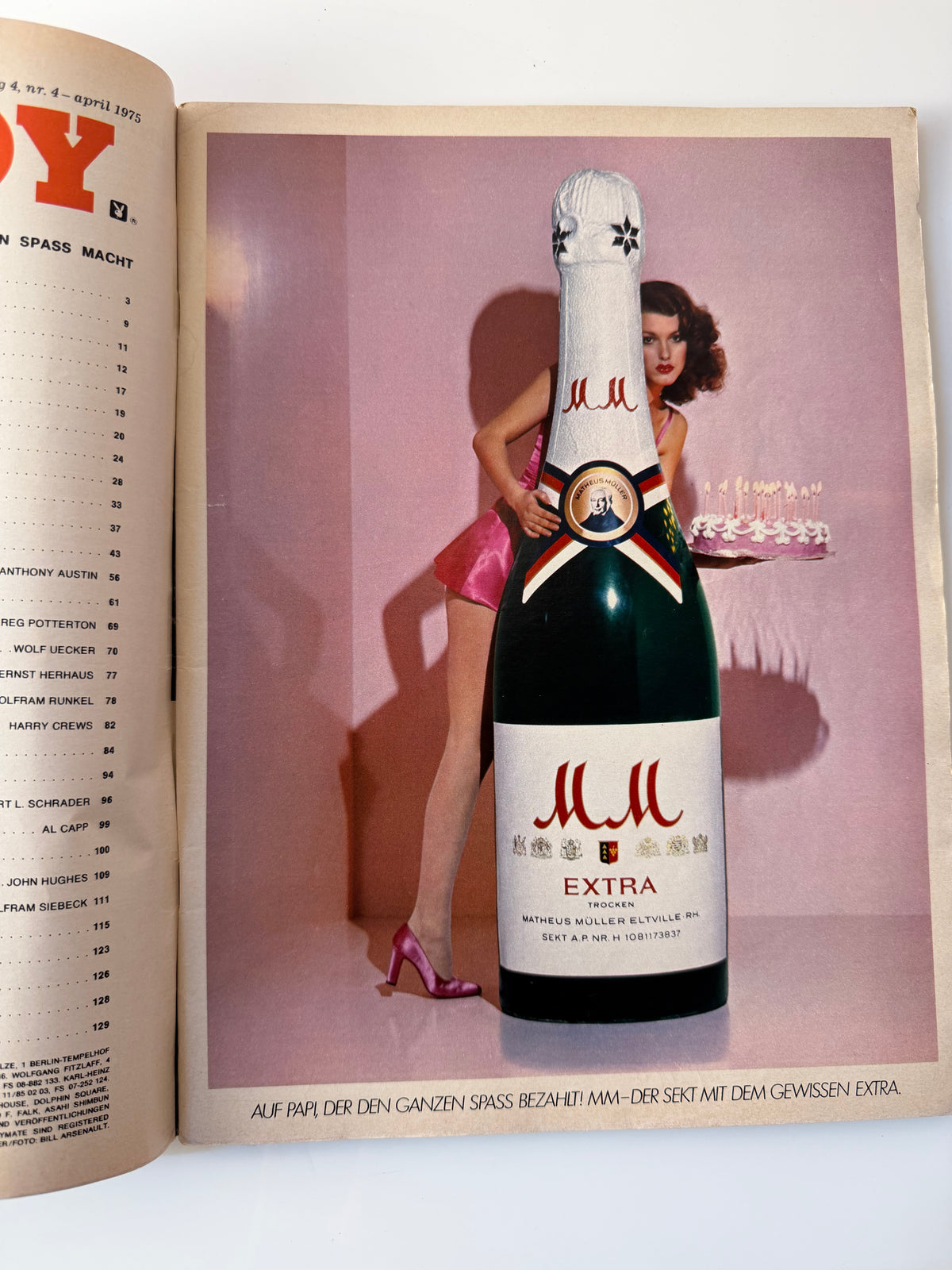 Playboy - Deutsche Ausgabe April 1975