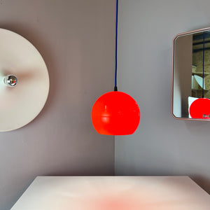 Kugellampe Kunststoff orange