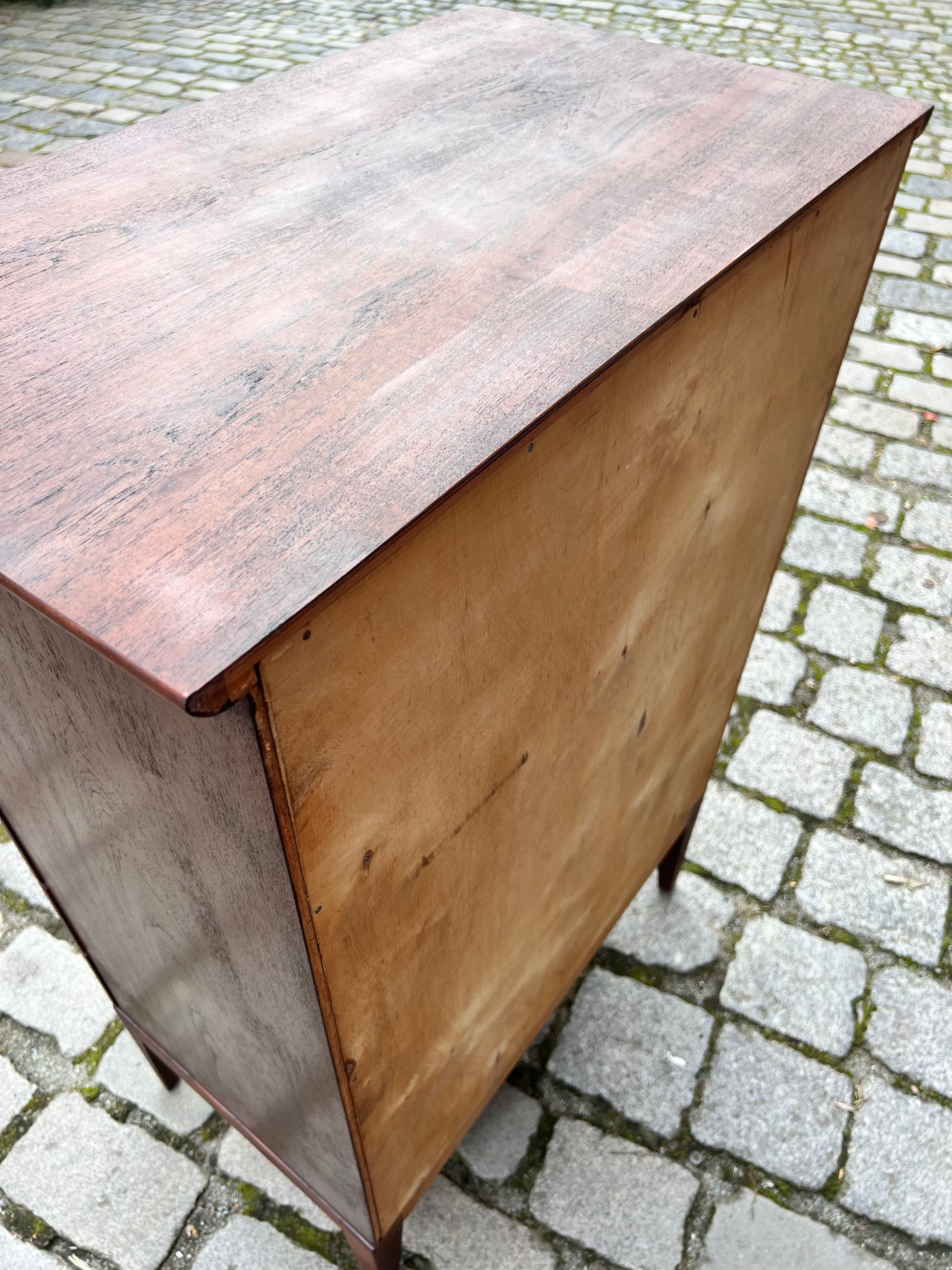 Kommode Teak mit Schloss aus Dänemark