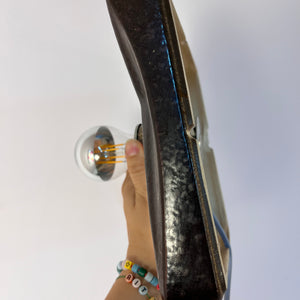 Wandlampe braun weiß Keramik von WGP PAN