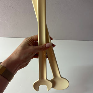 Salatbesteck creme von Erik Magnussen für Stelton