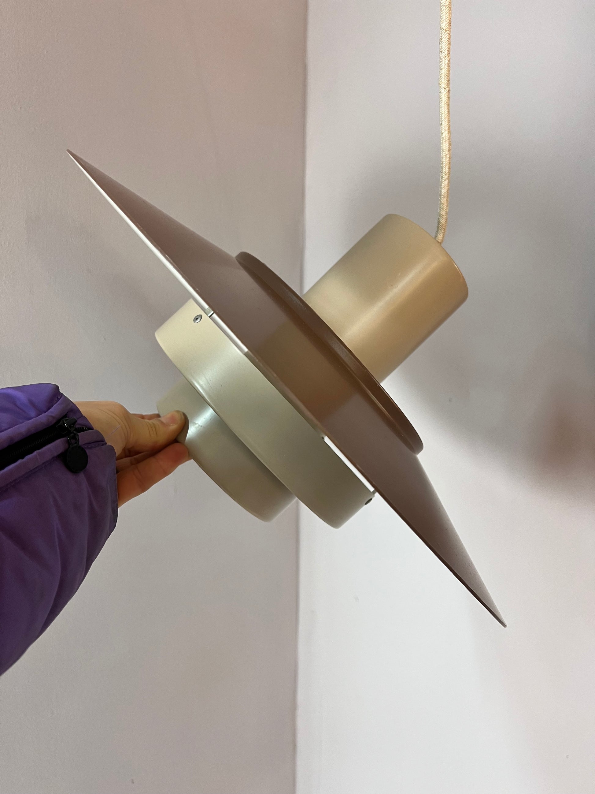 Hängelampe Falcon braun von Andreas Hansen für Fog & Mørup