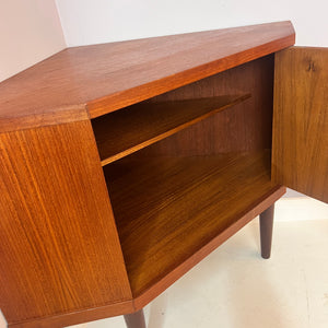 Eckschrank Teak aus Dänemark